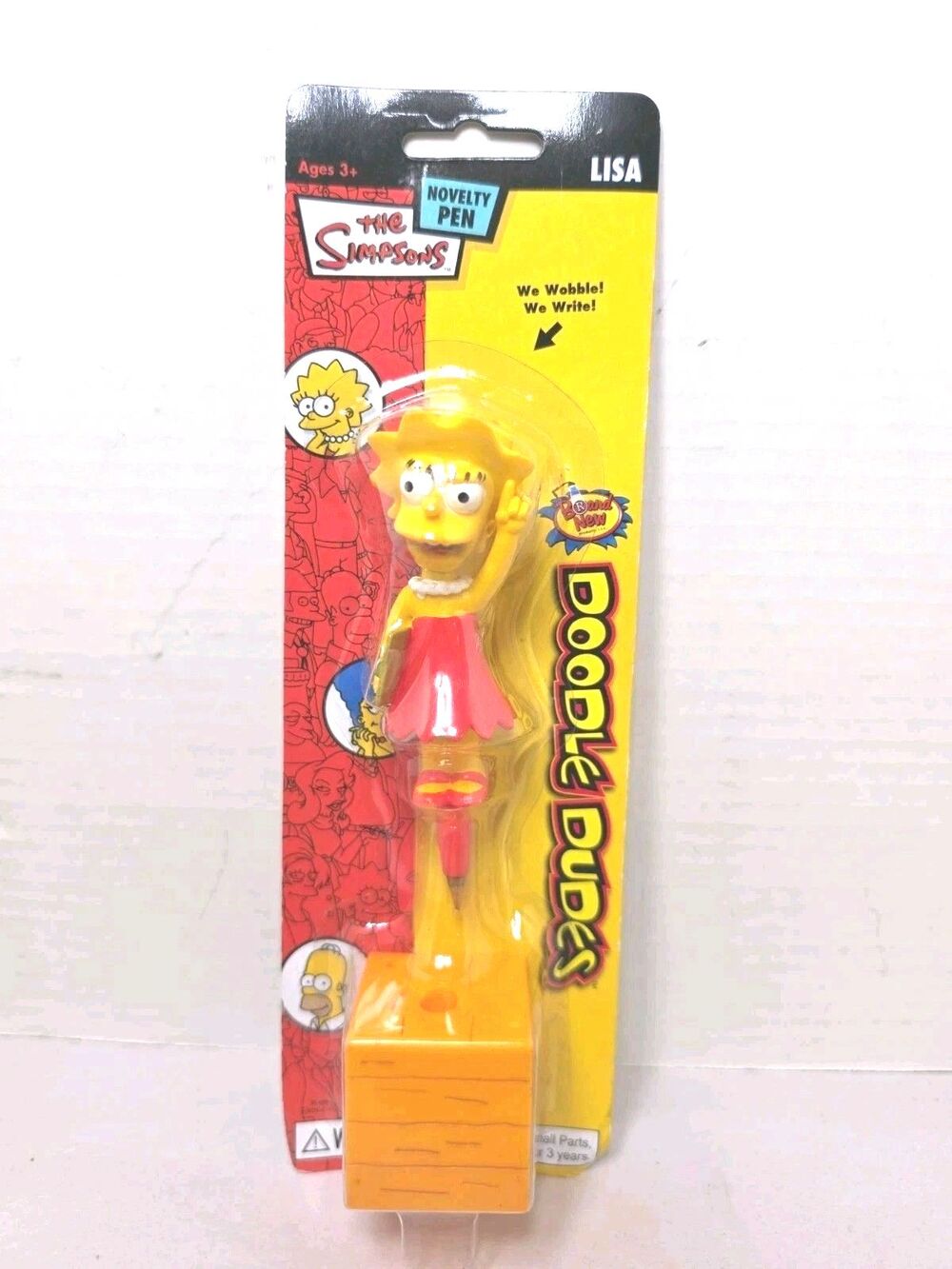 The Simpsons Doodle Dudes Novelty Pen Lisa Simpson 2005